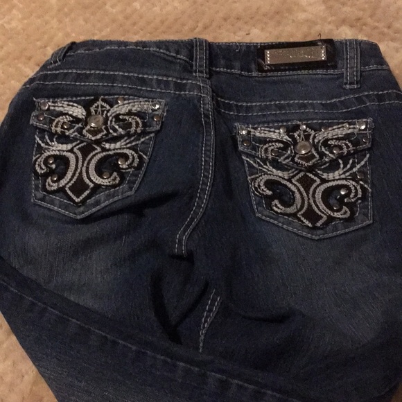 🎀Free culture jeans - Picture 4 of 5